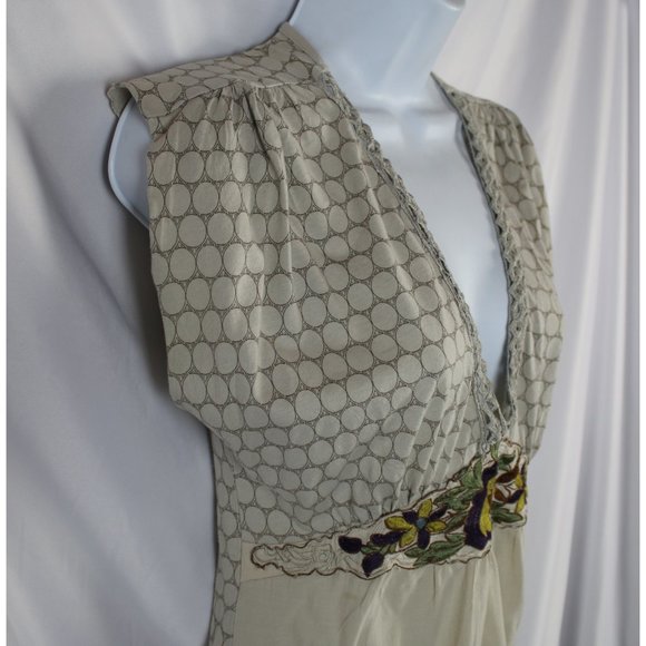 Anthropologie Language Brown Blouse - Picture 7 of 12